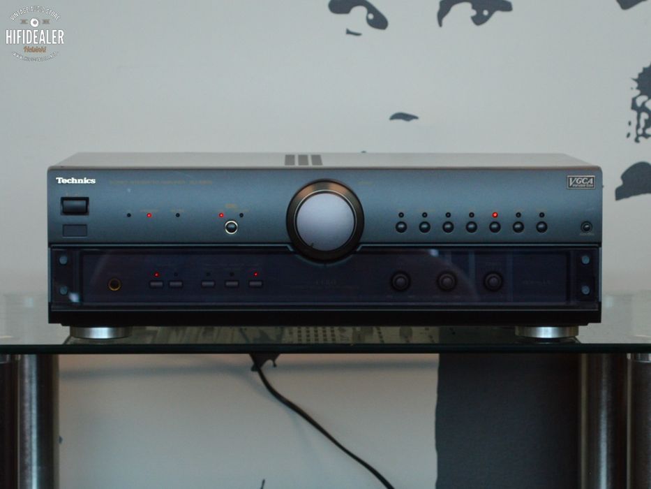 Technics SU-A808 усилвател + оригинално дистанционно, Made in Japan