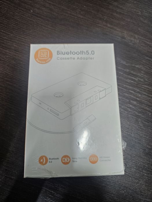 Adaptor caseta Bluetooth 5.0 pentru casetofon auto – nou, sigilat