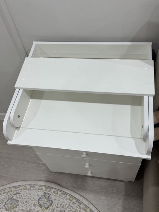 Детский пеленальный комод TOMIX Ostin, 63х45х85 см белый