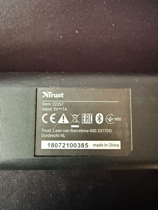 Boxa trust soundbar