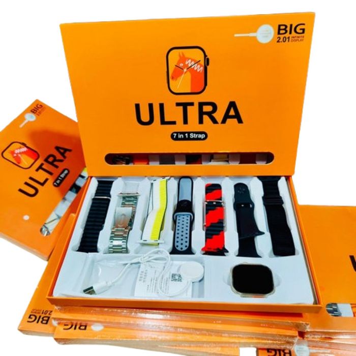 Смарт часовник Y60 Ultra 7 в 1, Водоустойчив, Bluetooth обаждания