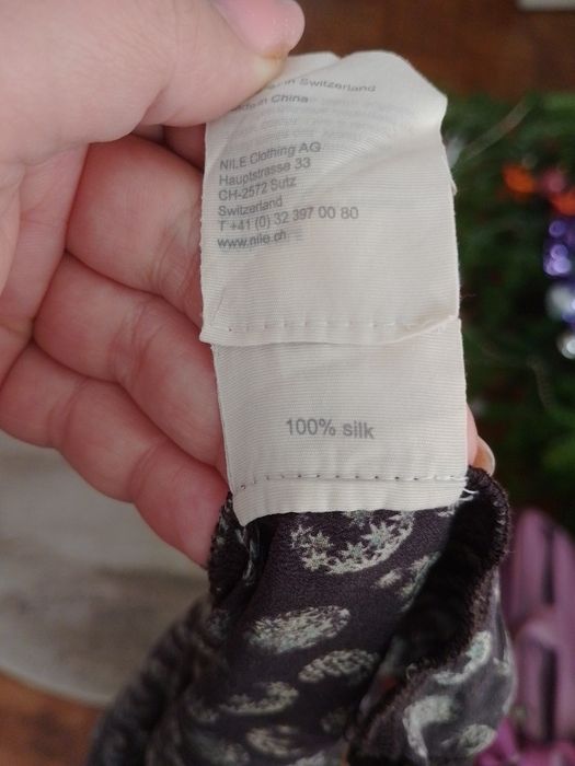 Bluza mătase 100% mărimea 34-XS