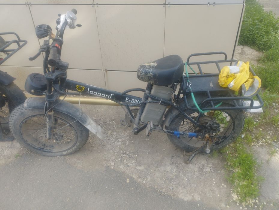 Продам электровелосипед леопард