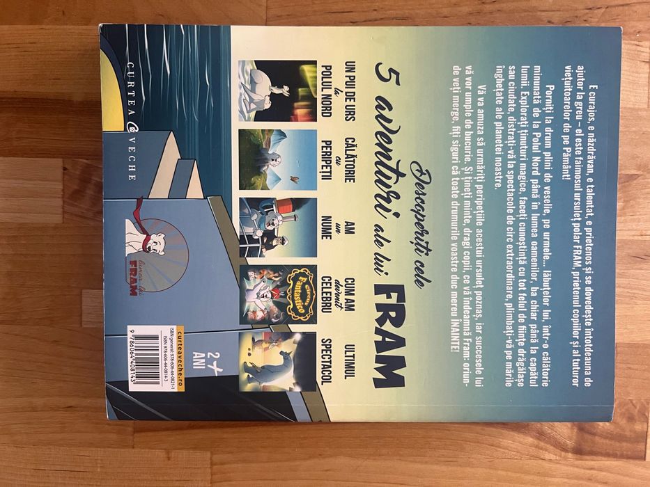 Carte copii Fram ursul polar