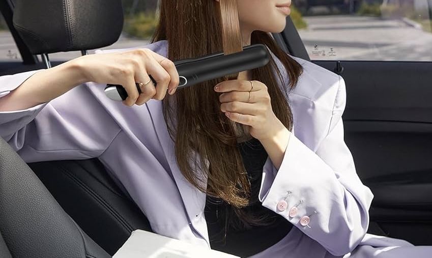 НОВО!!! Безжичен преса и маша за коса 2 в 1 Sunmay Voga