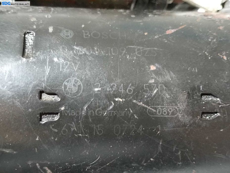 Electromotor 9 Dinti BOSCH BMW Seria 5 E39 2000 - 2004 Cod 2246570 0001109025 [M5650]
