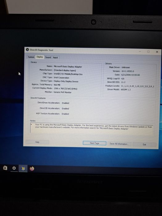 Laptop Lenovo  20382