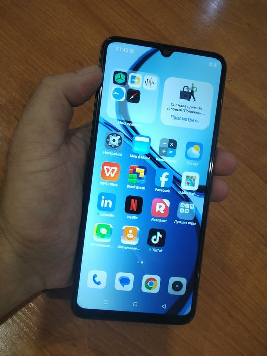 Realme Note 60x память 128