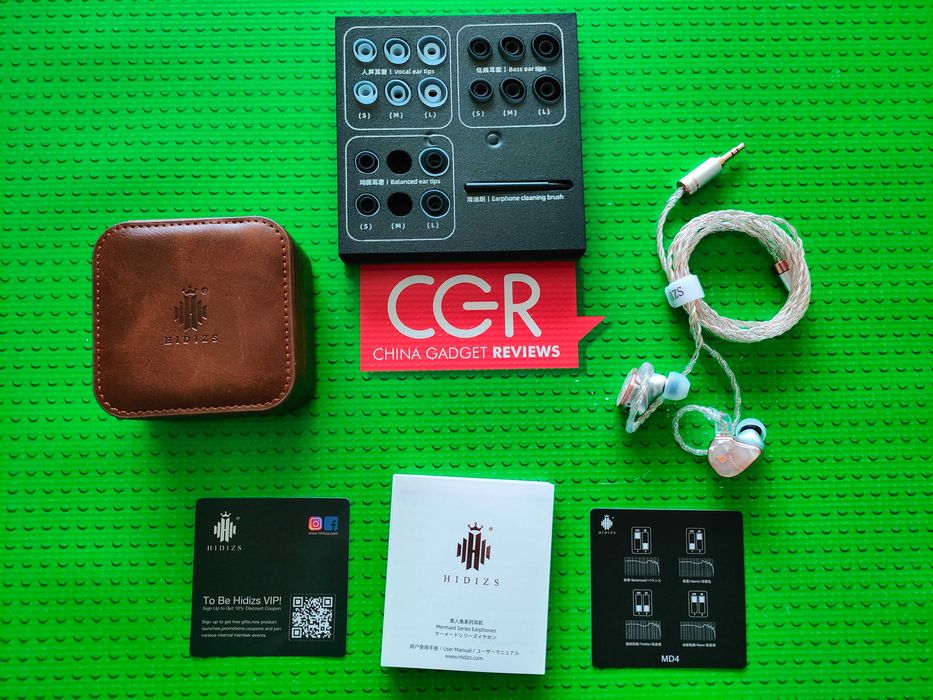 Hidizs MD4 4 Balanced Armature Drivers HiFi In-ear Monitors