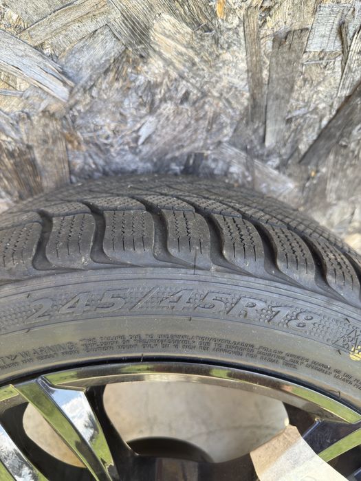 Jante BMW seria 5, 3,4  prindere 5x112 cu anvelope iarna aproape noi