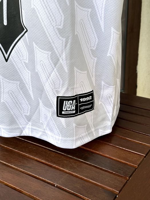 Мъжка "jersey" тениска Black Squad - размер L, КАТО НОВА