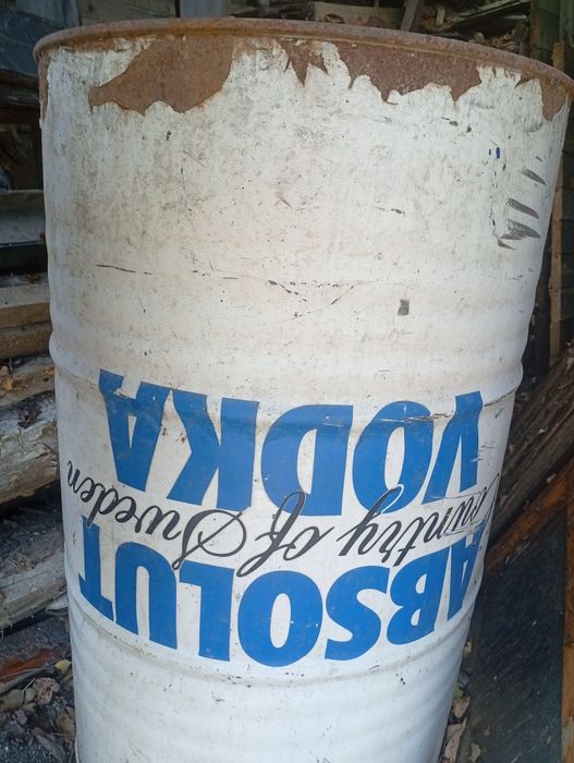 Бочка железная 200л
