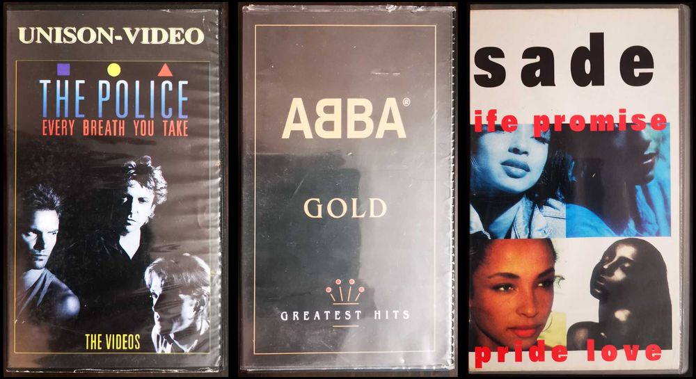 Музика и филми на VHS