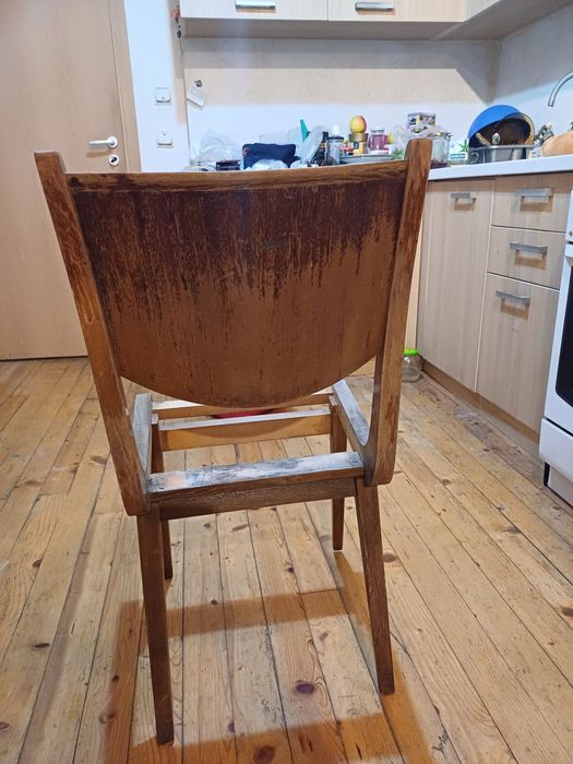 Дървен стол конструкция