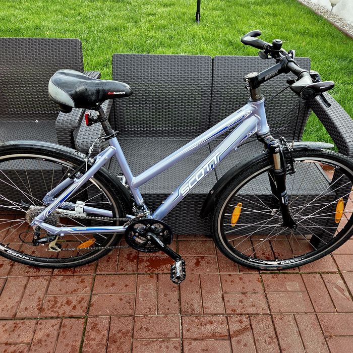 Bicicleta Scott Aluminiu Roti 28~ echipare Shimano~furca blocaj