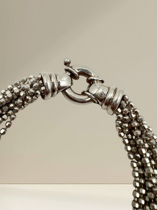 Сребърно колие с камея