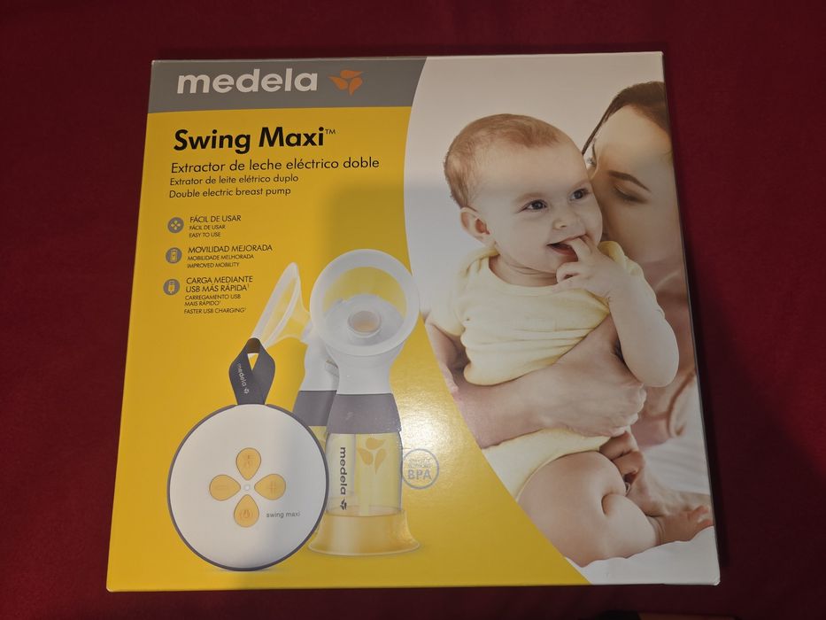 Електрическа двойна двуфазна помпа за кърма Medela Swing Maxi Flex