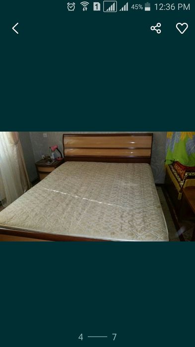 Двухспальная кровать