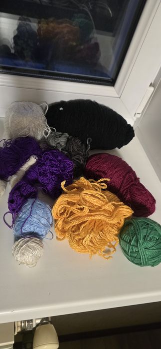 Пряжа. Нитки .   .