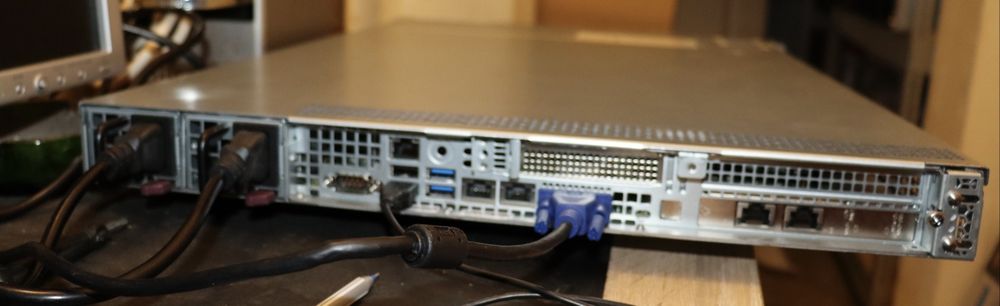 Server 1U 4LFF/SFF Supermicro X12SPW Gold 5320 26 Cores 640Gb DDR4 3200 MHz  512Gb m.2 NVME SAS3816 IT