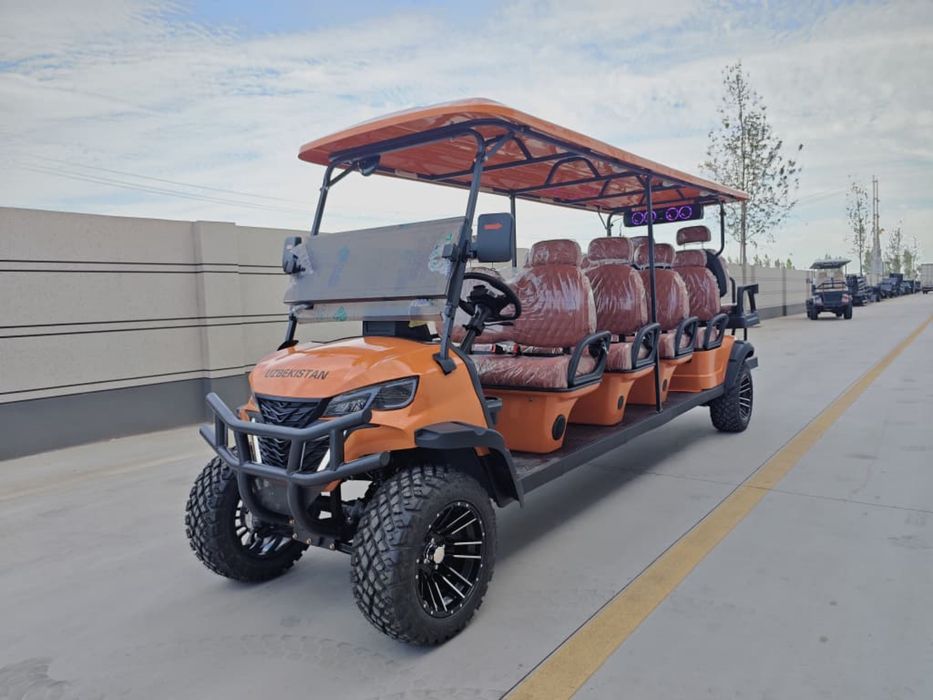 Новый Golf Car 2026, 10 мест, 7.5 kW, 14” колеса, в заводской упаковке