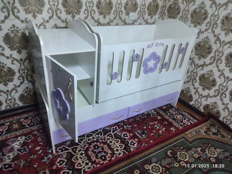 Детская кровать новая.  Ишлатилмаган янги.