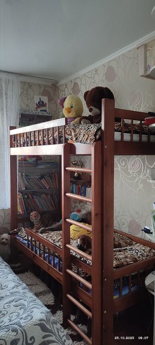 Двухъярусная кровать, дерево