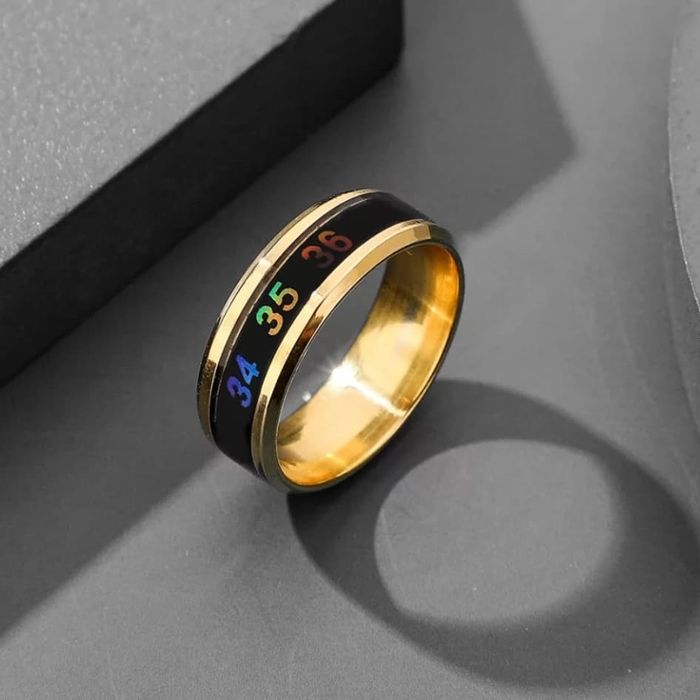 Кольца с отображением температуры