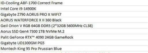 Топовый Игровой Компьютер Core i9 14900K с Видео картой RTX 4090