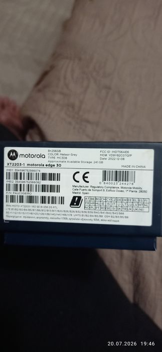 Motorola edge 30