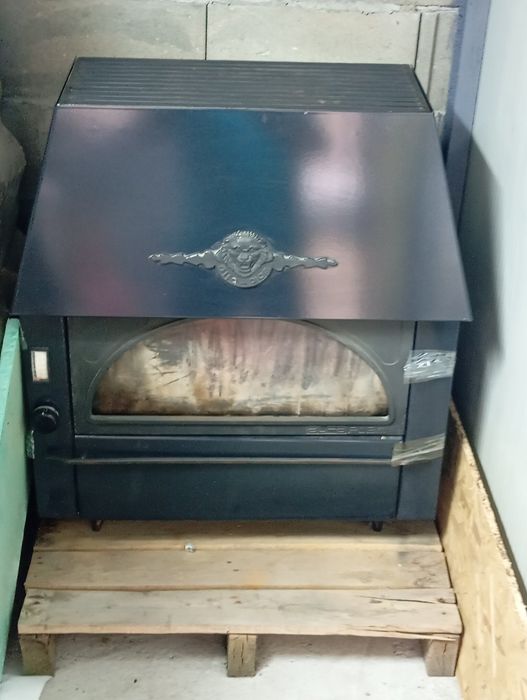 Камина на дърва и въглища с водна риза