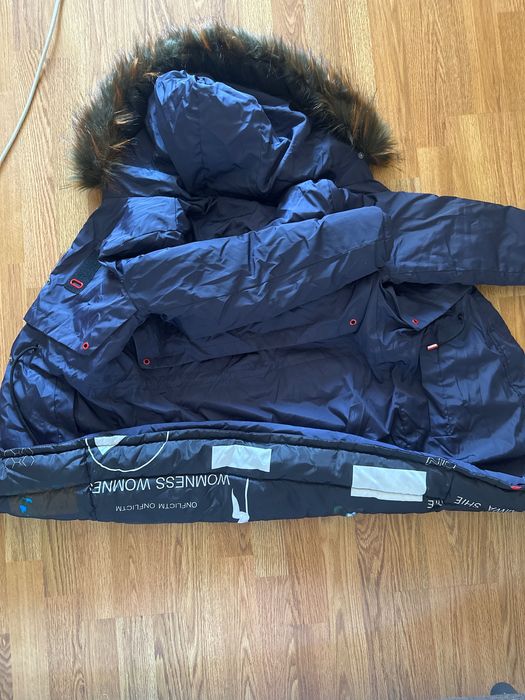 Куртка зимняя для девочек двустороняя