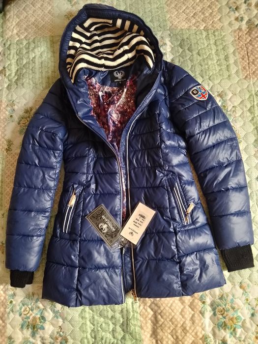 Yengi qishki qalingina kurtka