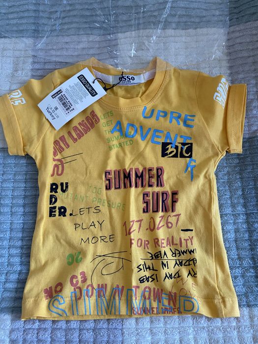 Майка боди, двойка для новорожденного, футболка