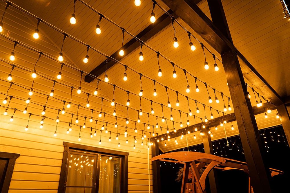 Гирлянда для улицы , патронный гирлянда, доставка по всему Узбекистану