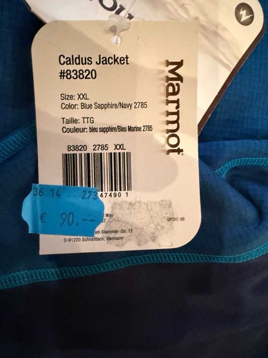 мъжко поларено яке Marmot Caldus XXL