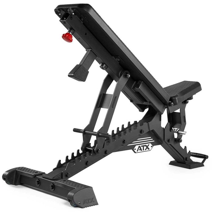 Регулируема Пейка с PU Облегалка / Професионална Лежанка за Фитнес