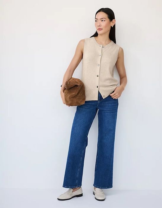 The White Company елек с вълна и кашмир