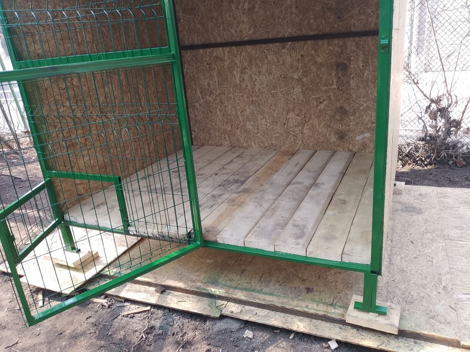 Изготовление Вальеров для собак. Установка