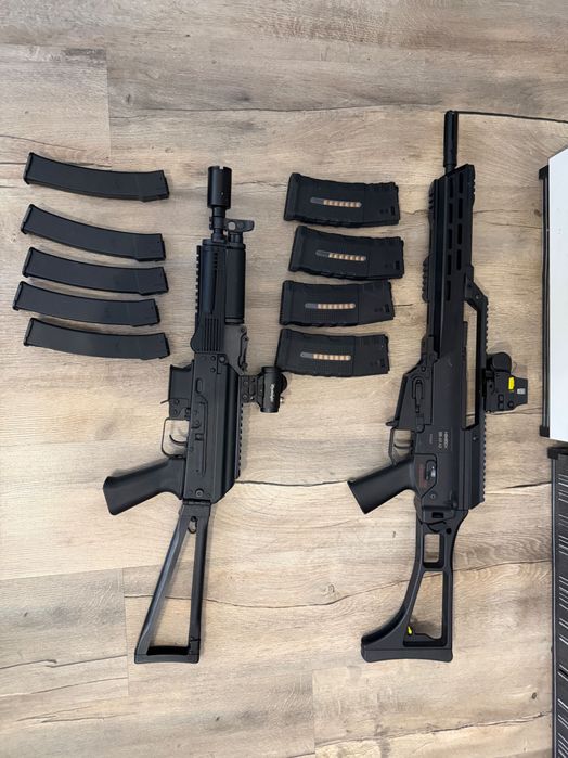 Airsoft replica ssr63 a2 and Arcturus pp19 fe