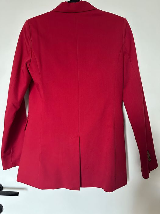 Mango сако малинов цвят