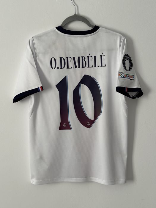 Tricou fotbal PSG Away 26/27 Dembele Doue Kvara