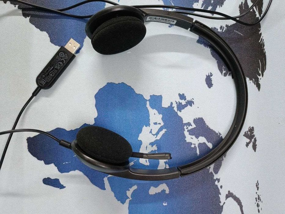 Наушники Logitech H340 USB (с микрофоном)