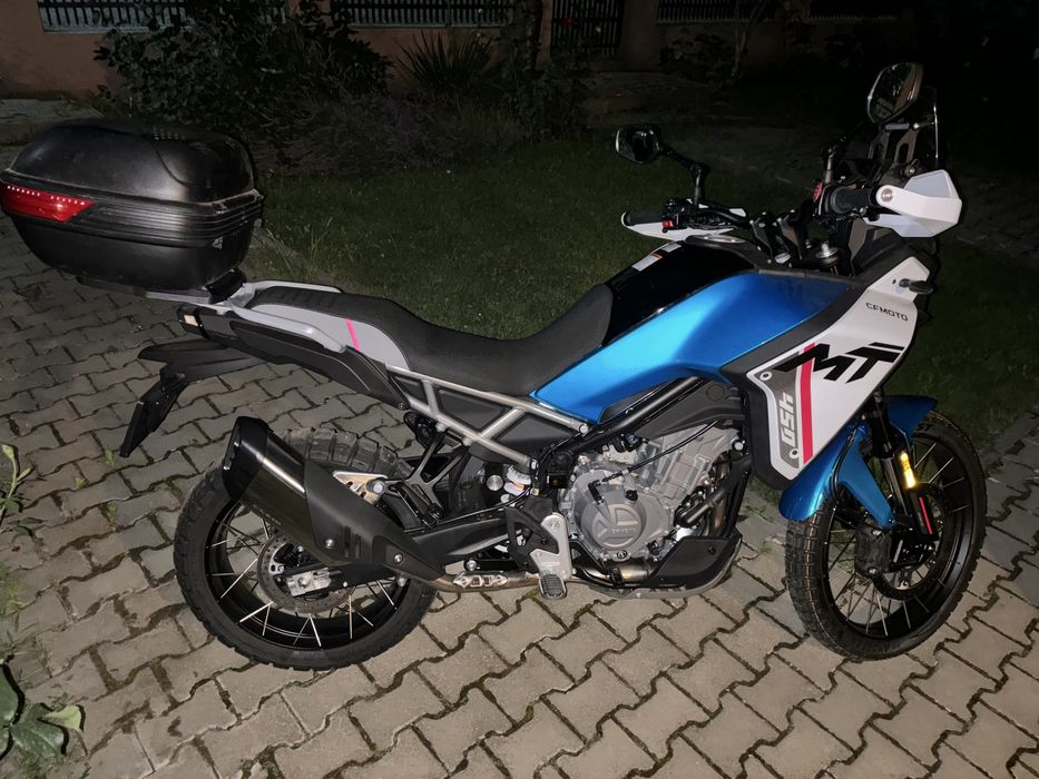 Vand CFMoto 450MT 1300km ca noua, revizie si ITP abia facute, 200Eur