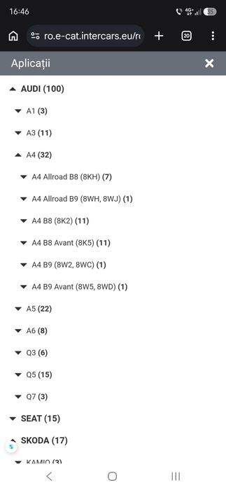 Compresor AC AUDI A4 VW SKODA 2.0 euro 6