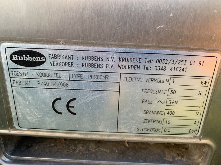 Baterie Marmita fierbător cu agitator