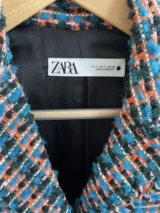 Zara блейзър 30 процента вълна, пролет/есен