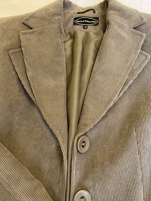 Sacou dama catifea raiata