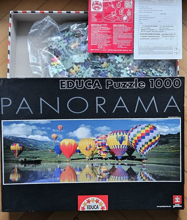 Панорамен пъзел Educа  1000 части
