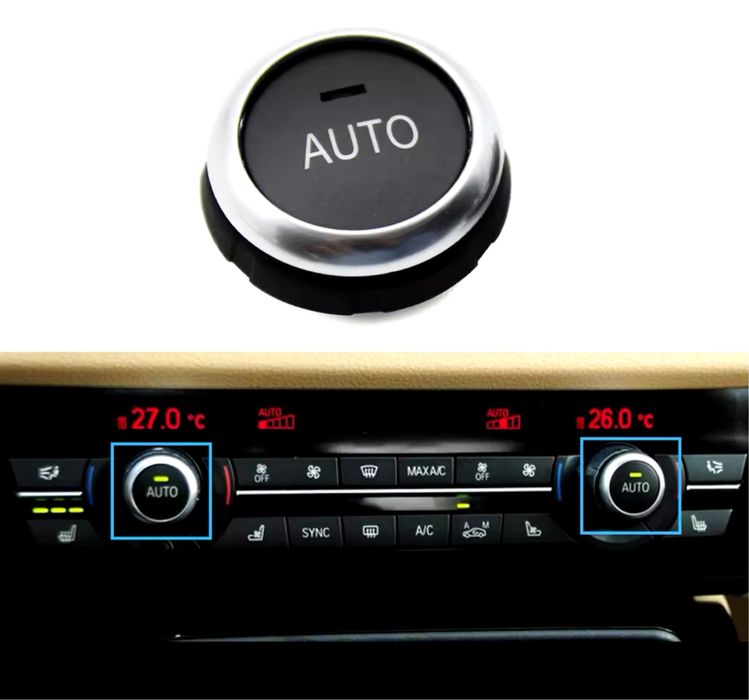 Buton clima butoane auto Bmw Seria 5 6 7 X5 X6 f10 f06 f01 f15 f02 f15